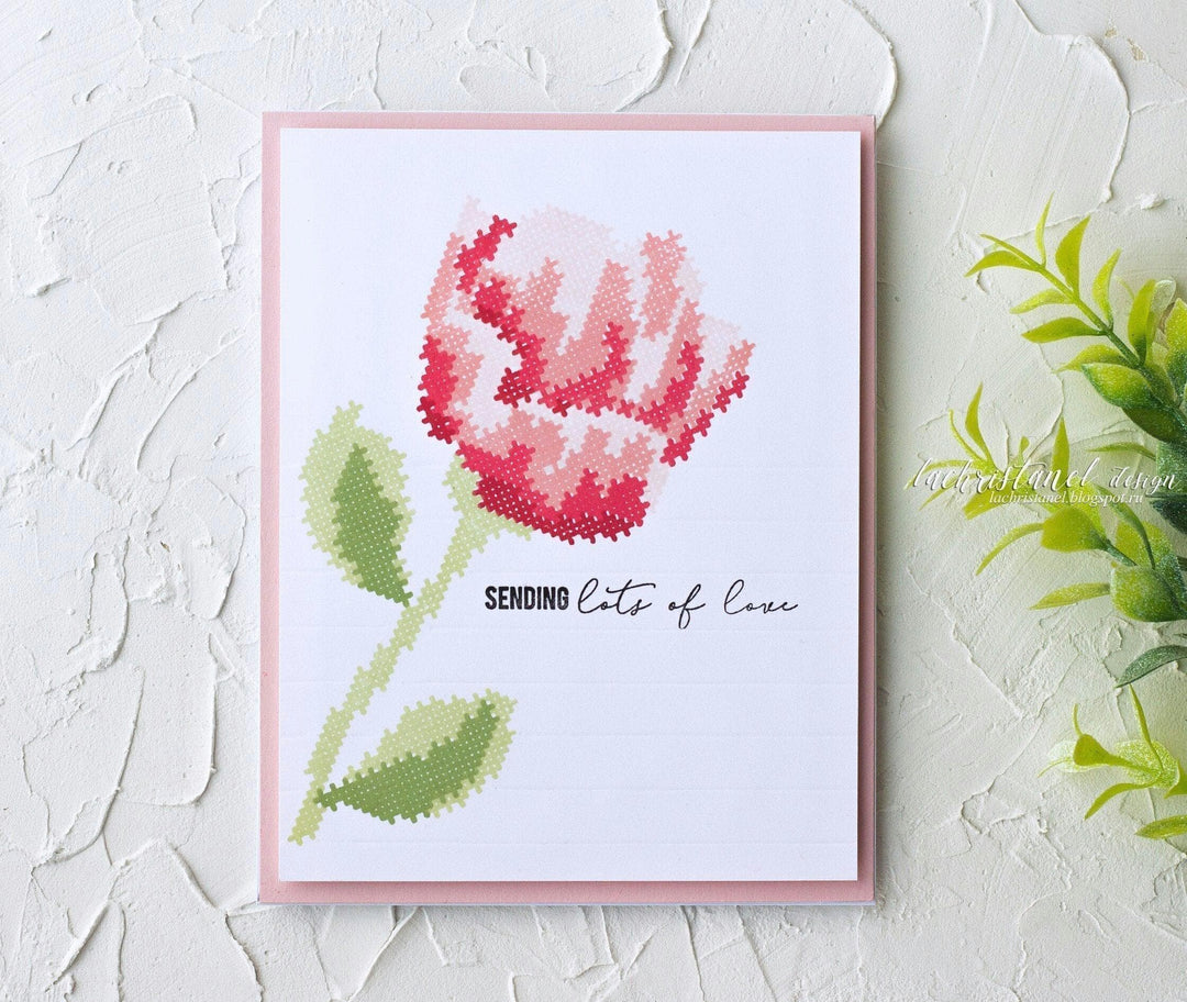 Altenew Stamp & Die Bundle Sewn with Love Stamp & Die Bundle