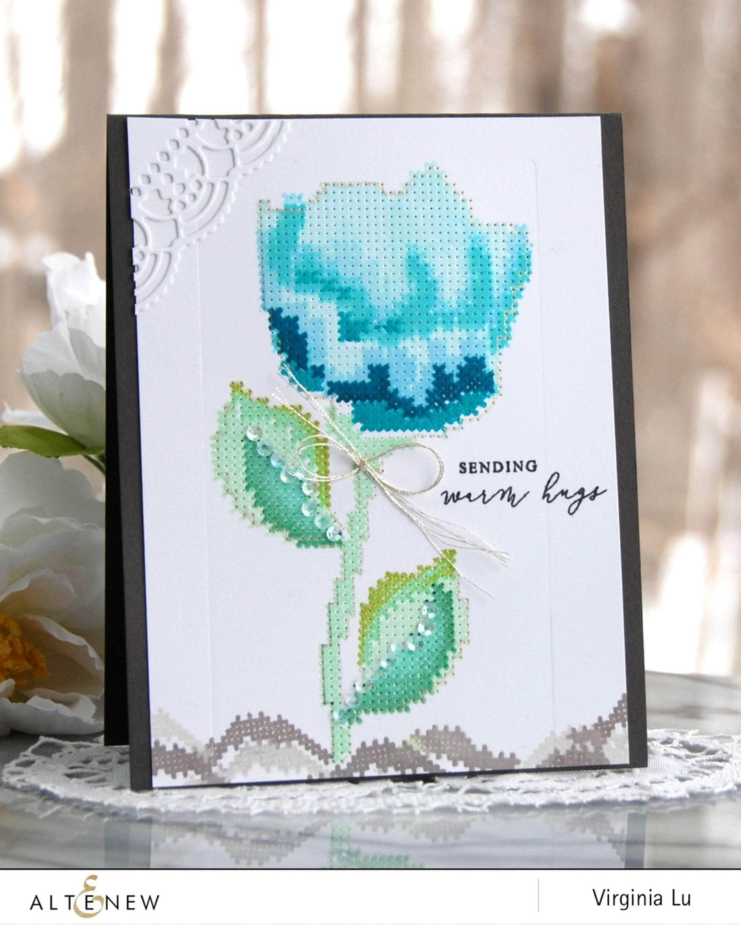 Altenew Stamp & Die Bundle Sewn with Love Stamp & Die Bundle