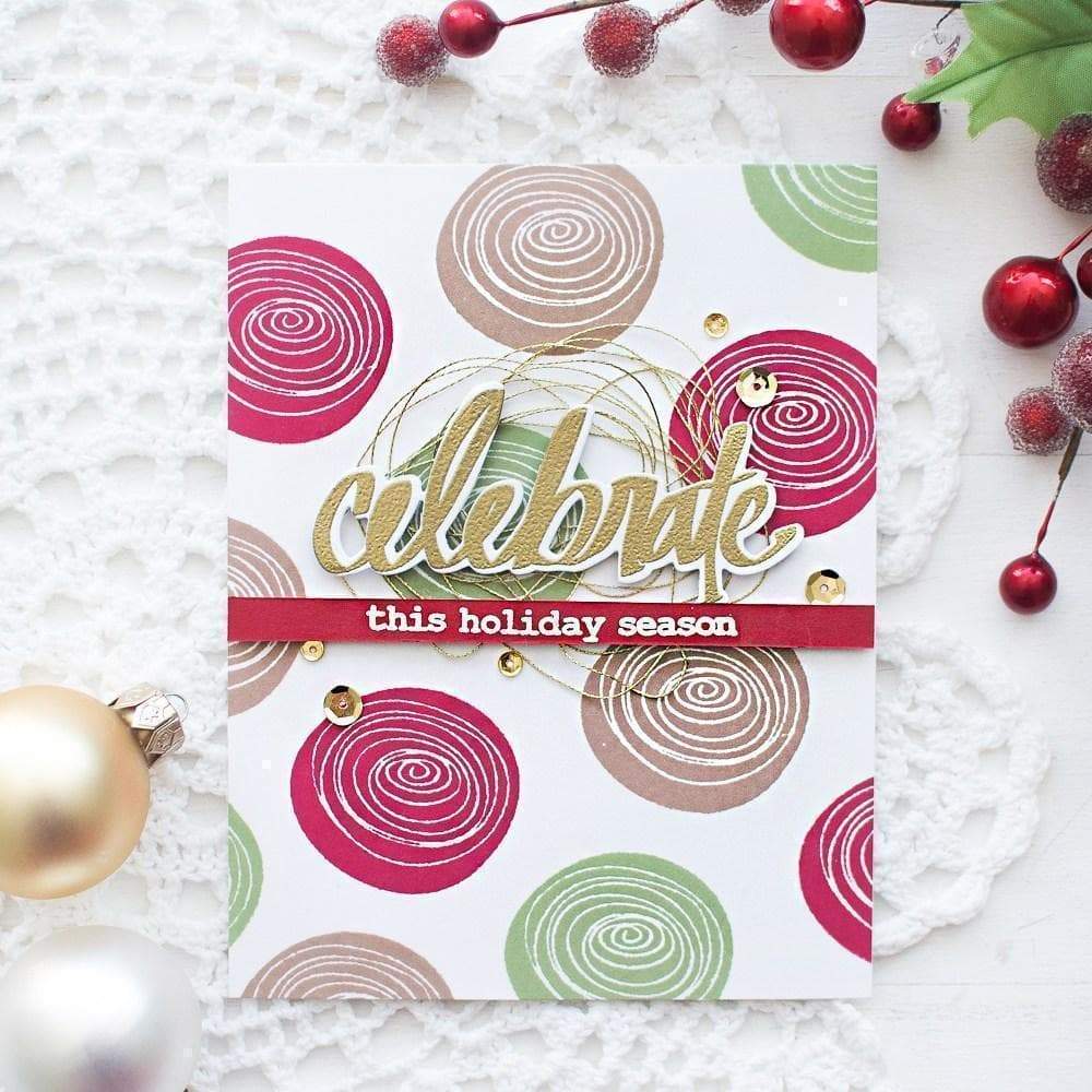 Altenew Stamp & Die Bundle Simple Flowers Stamp & Die Bundle