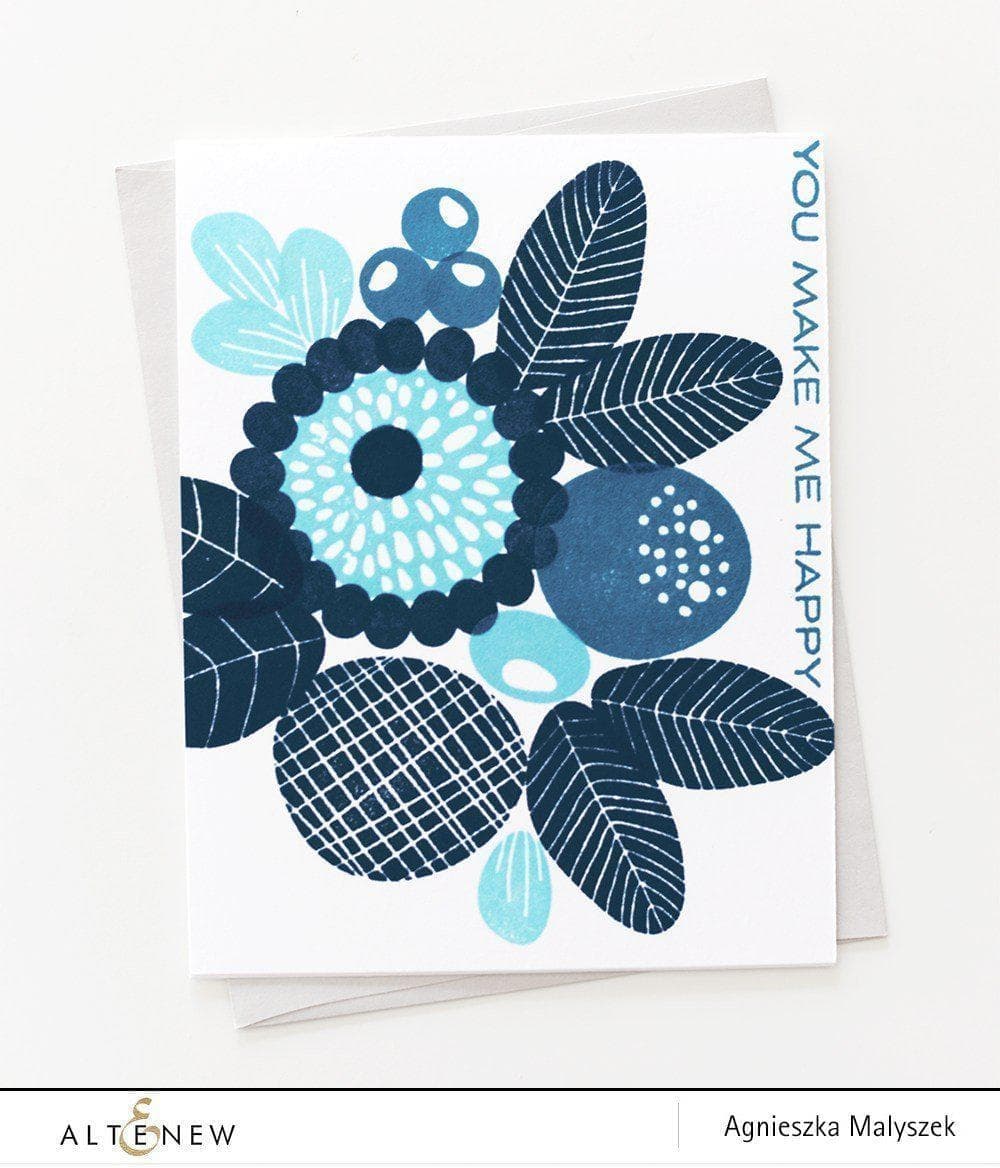 Altenew Stamp & Die Bundle Simple Flowers Stamp & Die Bundle