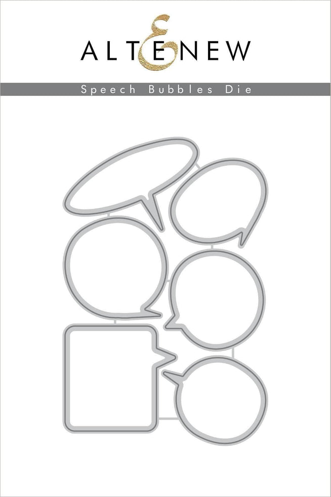 Altenew Stamp & Die Bundle Speech Bubbles