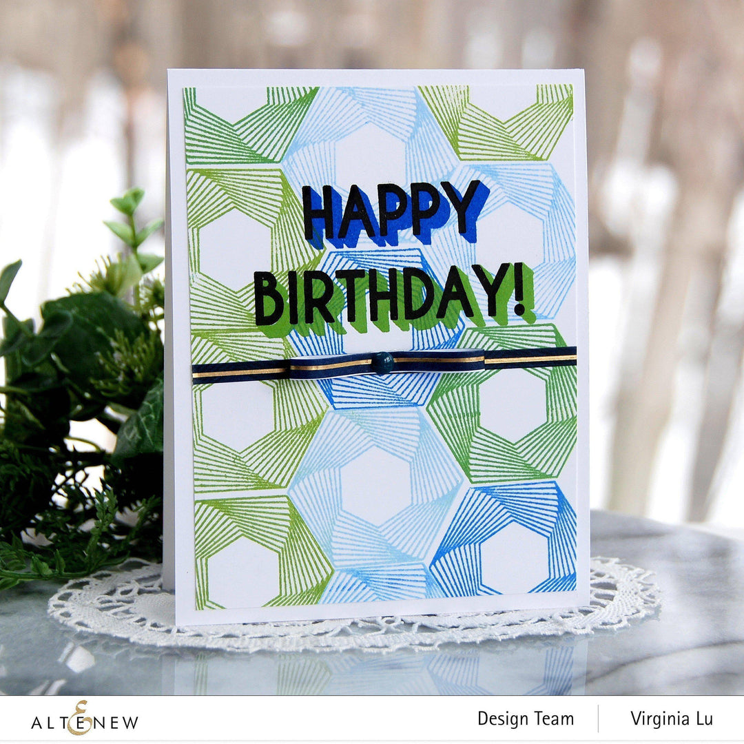 Altenew Stamp & Die Bundle Spheres & Spirals Stamp & Die Bundle