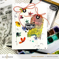 Stamp & Paint Flowers