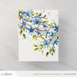 Stamp & Paint Flowers