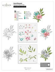 Altenew Stamp & Die Bundle Sweet Bouquet