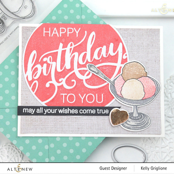 Altenew Stamp & Die Bundle Sweet Love