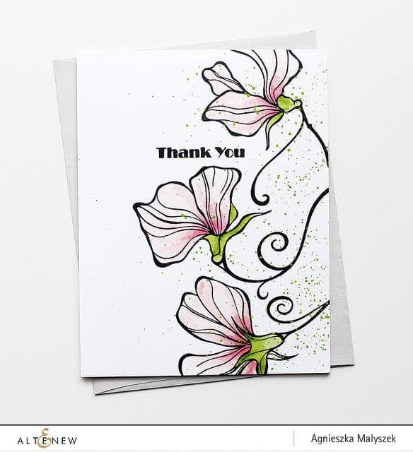 Altenew Stamp & Die Bundle Sweetest Peas Stamp & Die Bundle