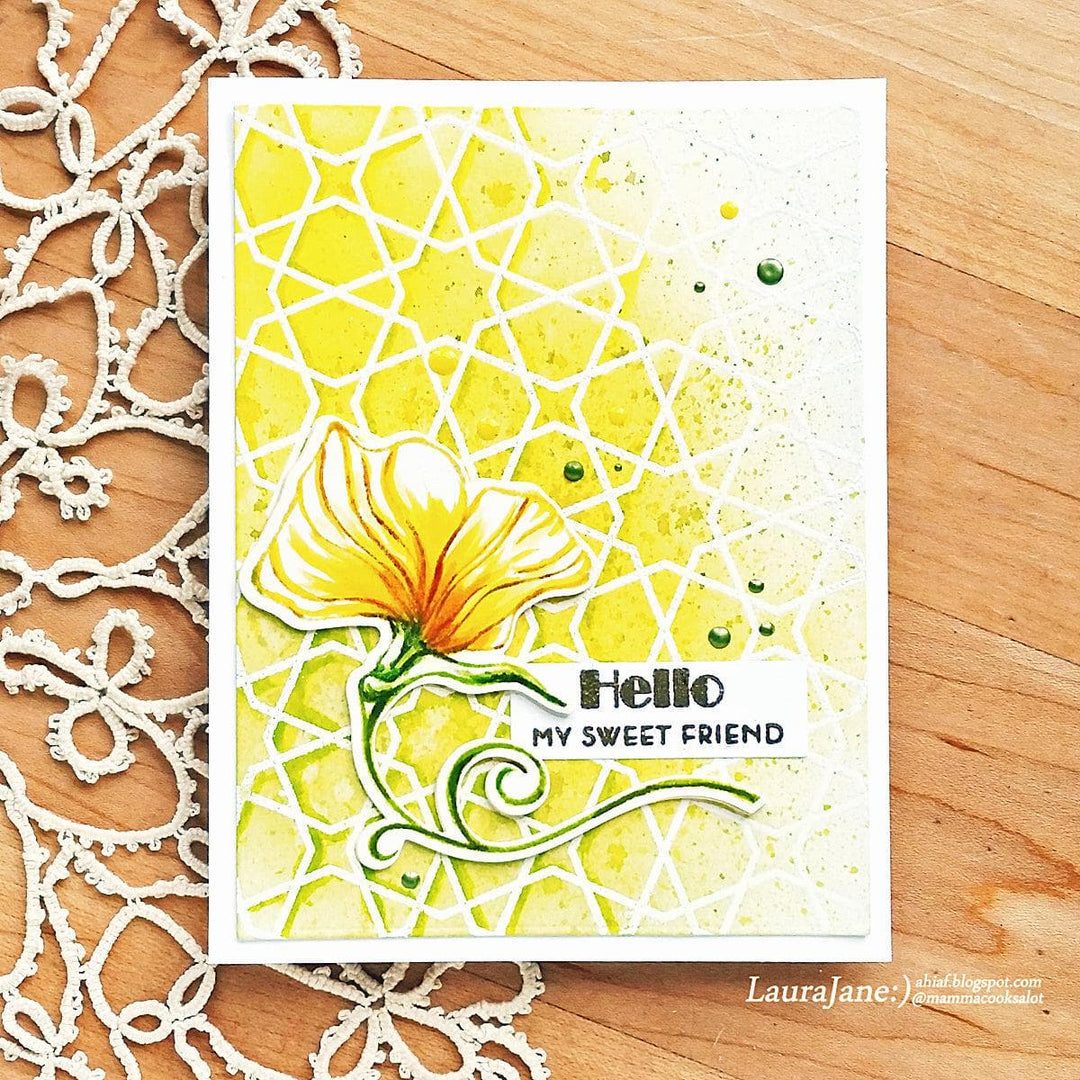 Altenew Stamp & Die Bundle Sweetest Peas Stamp & Die Bundle