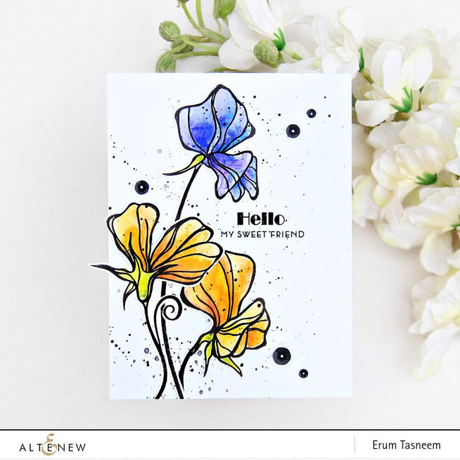 Altenew Stamp & Die Bundle Sweetest Peas Stamp & Die Bundle