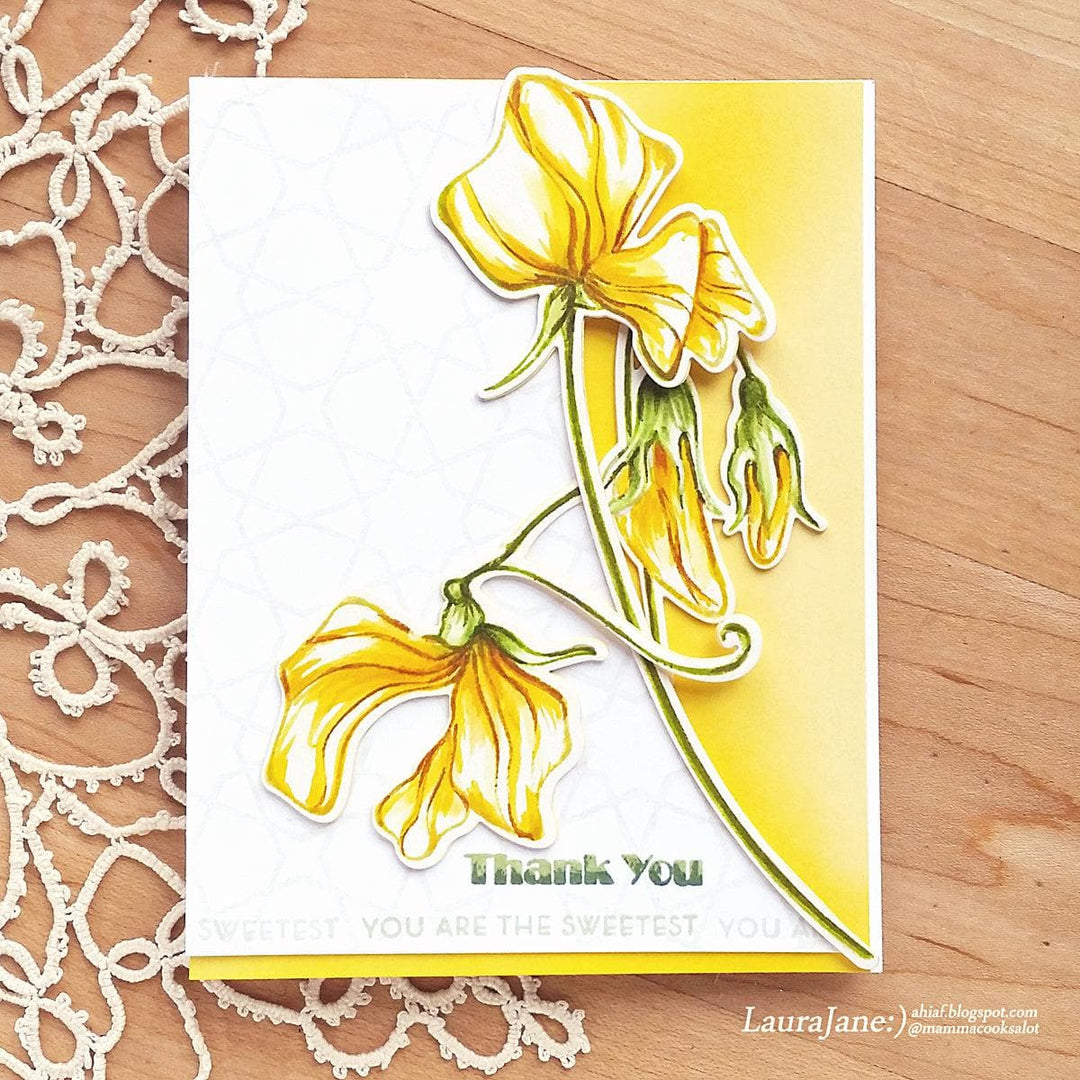 Altenew Stamp & Die Bundle Sweetest Peas Stamp & Die Bundle
