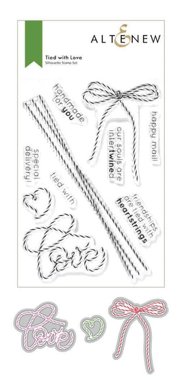 Altenew Stamp & Die Bundle Tied with Love Stamp & Die Bundle