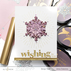 Altenew Stamp & Die Bundle Tiny Sentiments: Wishing Stamp & Die Bundle