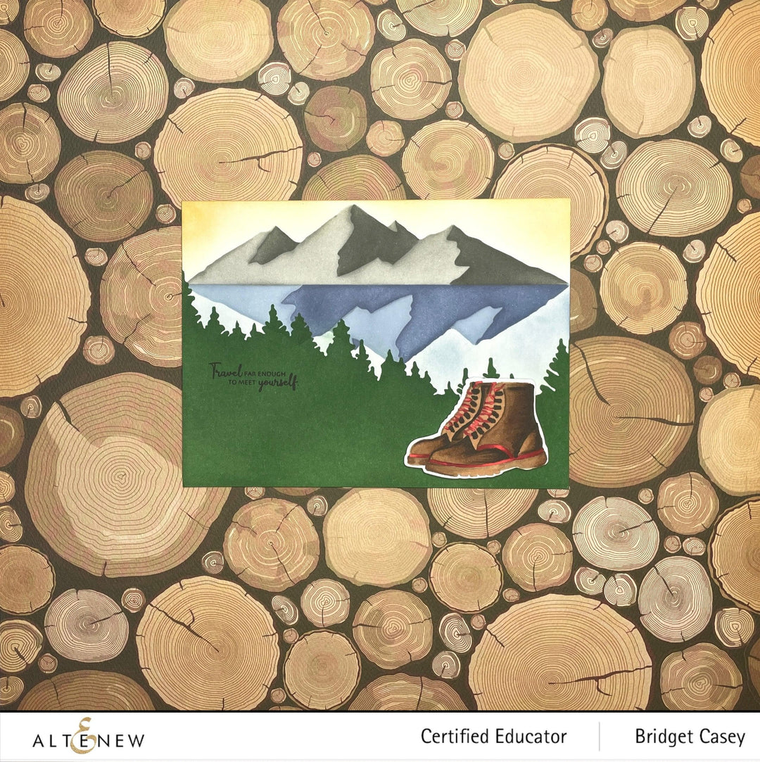 Altenew | Card Making, Scrapbooking & Paper-Crafting Supplies! Stamp & Die Bundle Travel Boots Stamp & Die Bundle