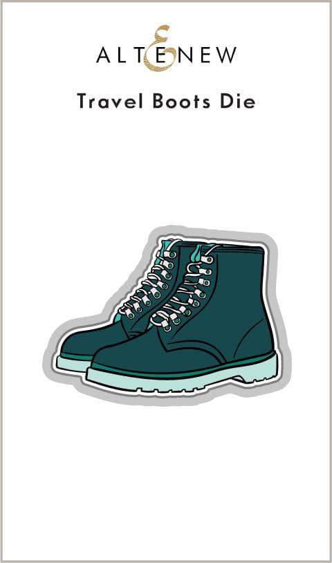 Altenew | Card Making, Scrapbooking & Paper-Crafting Supplies! Stamp & Die Bundle Travel Boots Stamp & Die Bundle
