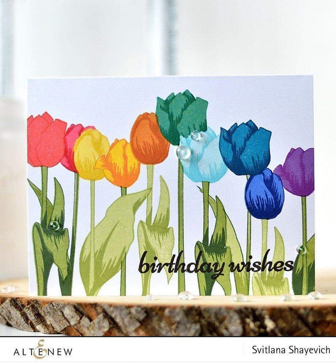 Altenew Stamp & Die Bundle Tulip Stamp & Die Bundle