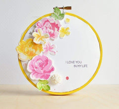 Altenew Stamp & Die Bundle Vintage Flowers Stamp & Die Bundle