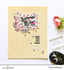 Altenew Stamp & Die Bundle Vintage Flowers Stamp & Die Bundle