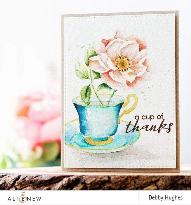 Altenew Stamp & Die Bundle Vintage Teacup Stamp & Die Bundle