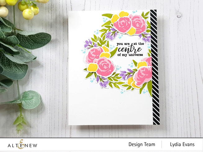 Altenew Stamp & Die Bundle Watercolor Blooms Stamp & Die Bundle