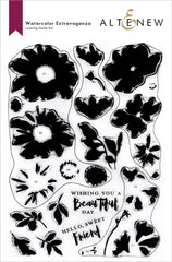 Altenew Stamp & Die Bundle Watercolor Extravaganza Stamp & Die Bundle