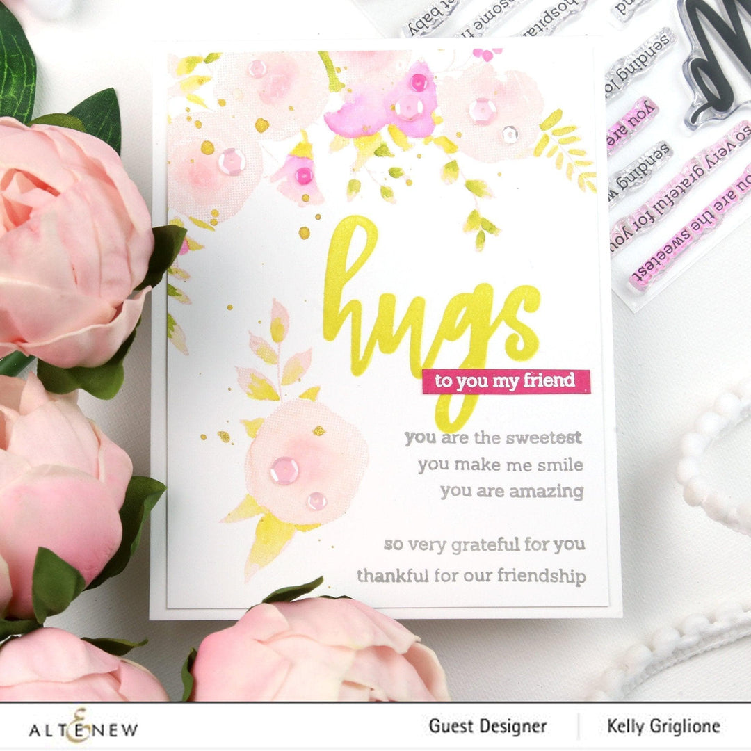 Altenew Stamp & Die Bundle Watercolor Halftone Stamp & Die Bundle