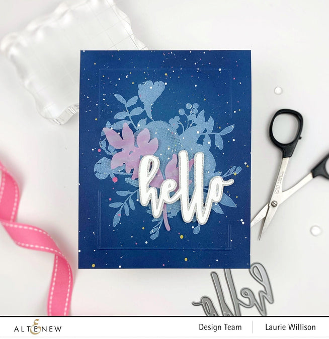 Altenew Stamp & Die Bundle Watercolor Halftone Stamp & Die Bundle