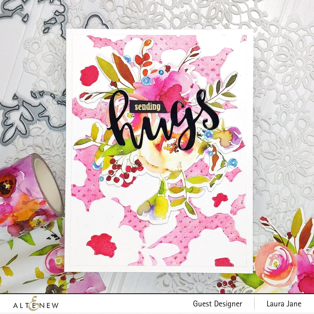 Altenew Stamp & Die Bundle Watercolor Halftone Stamp & Die Bundle