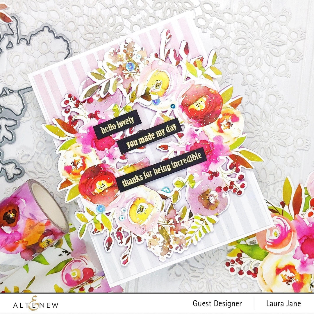 Altenew Stamp & Die Bundle Watercolor Halftone Stamp & Die Bundle