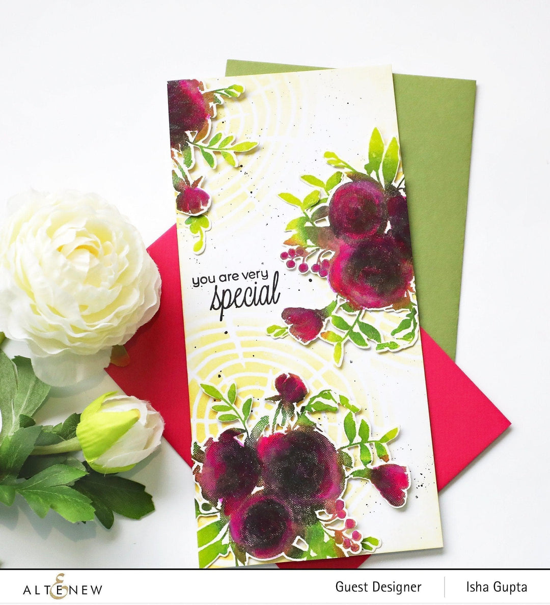 Altenew Stamp & Die Bundle Watercolor Halftone Stamp & Die Bundle