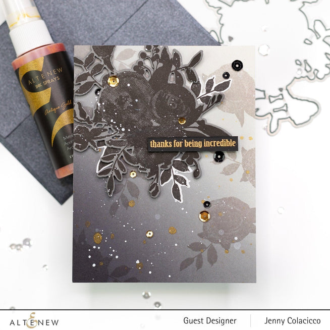 Altenew Stamp & Die Bundle Watercolor Halftone Stamp & Die Bundle