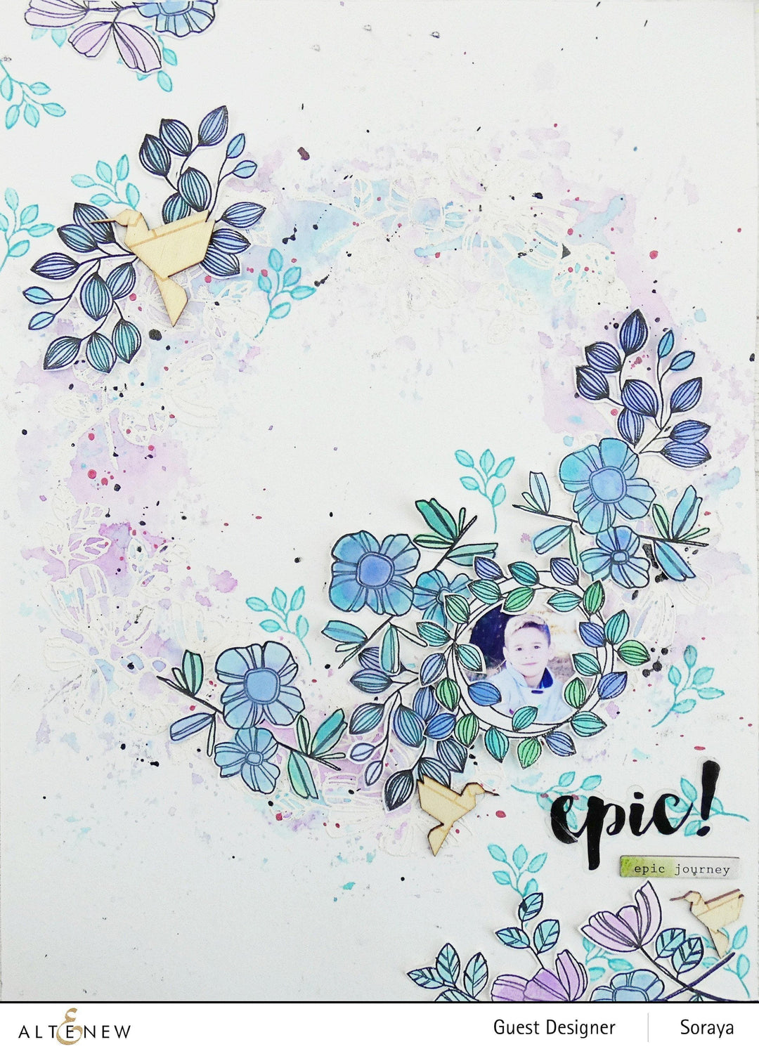 Altenew Stamp & Die Bundle Weekend Doodles Stamp & Die Bundle