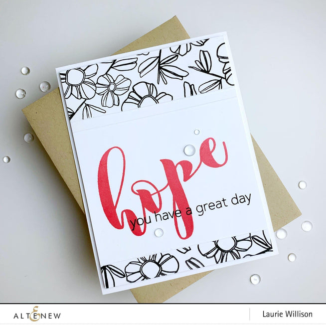 Altenew Stamp & Die Bundle Weekend Doodles Stamp & Die Bundle