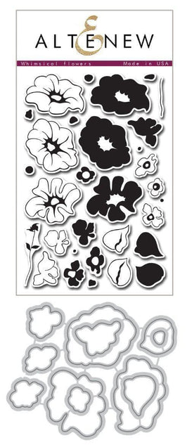 Altenew Stamp & Die Bundle Whimsical Flowers Stamp & Die Bundle