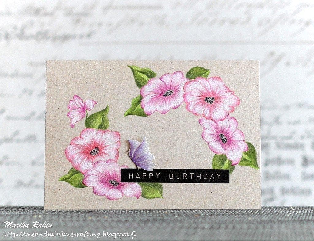 Altenew Stamp & Die Bundle Whimsical Flowers Stamp & Die Bundle