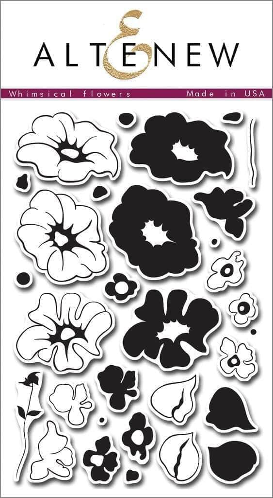 Altenew Stamp & Die Bundle Whimsical Flowers