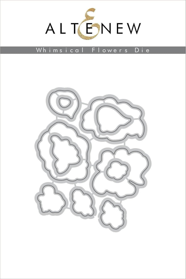 Altenew Stamp & Die Bundle Whimsical Flowers
