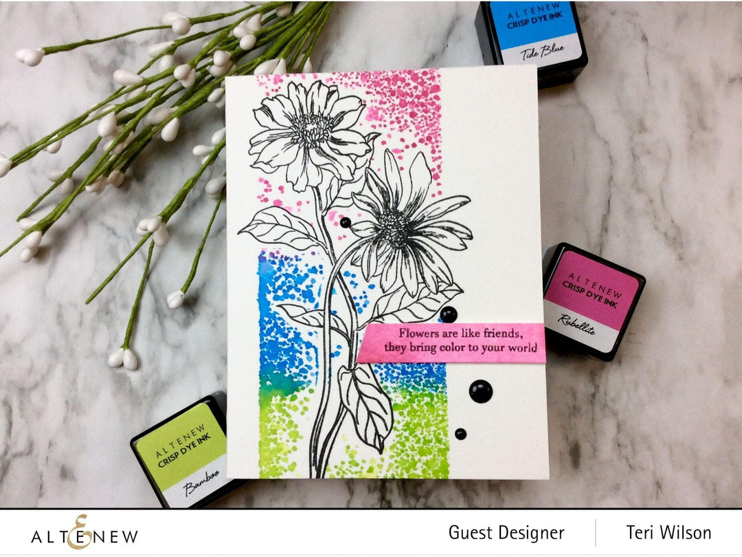 Altenew Stamp & Die Bundle Wild Flora Stamp & Die Bundle