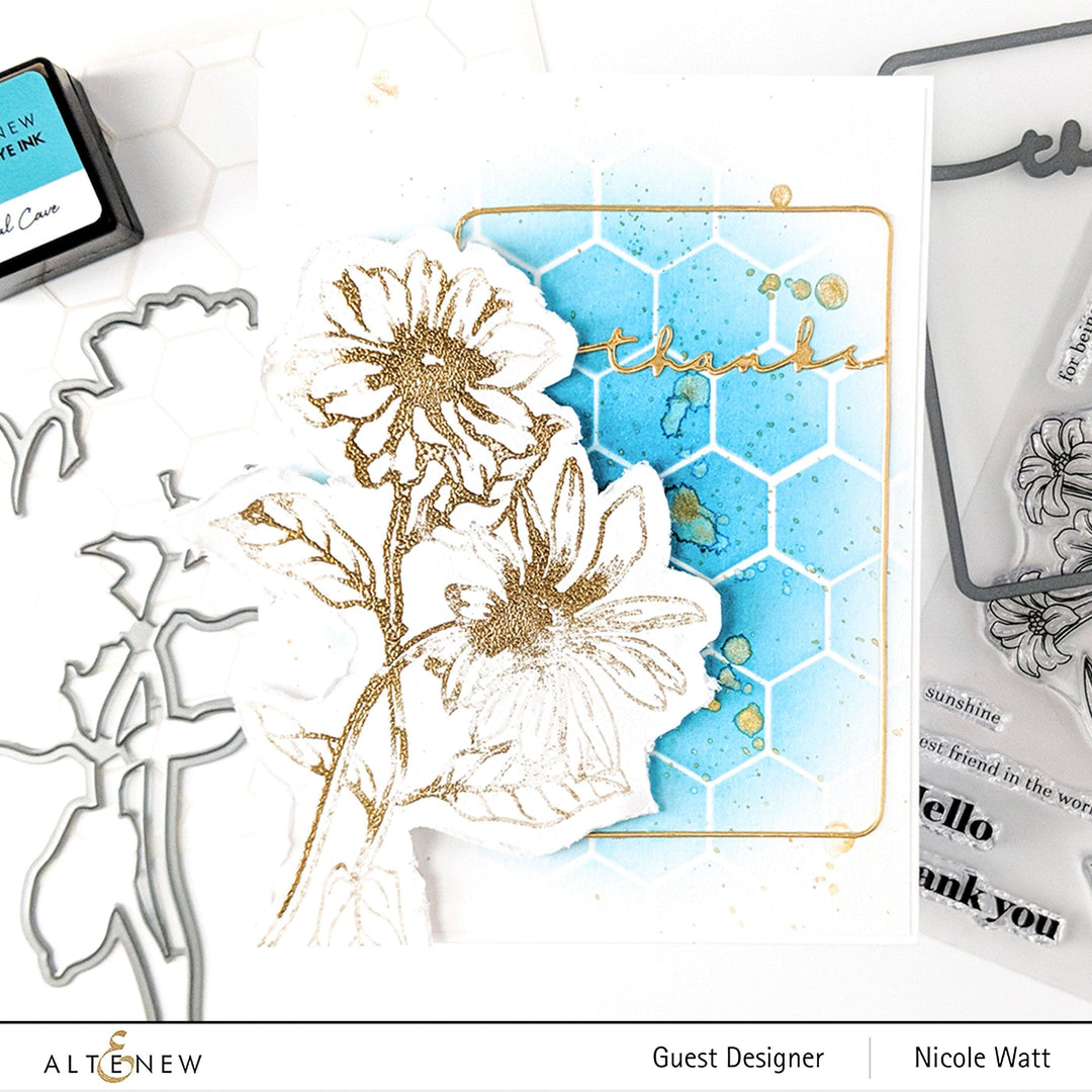 Altenew Stamp & Die Bundle Wild Flora Stamp & Die Bundle