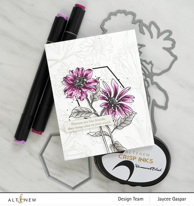 Altenew Stamp & Die Bundle Wild Flora Stamp & Die Bundle