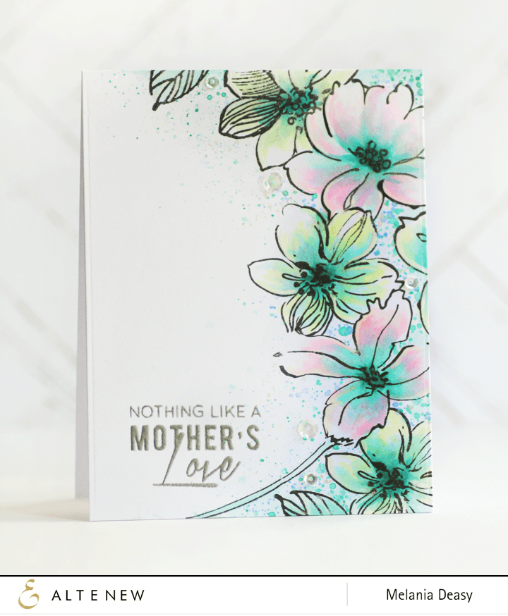 Altenew Stamp & Die Bundle Wild Hibiscus Stamp & Die Bundle