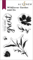 Altenew Stamp & Die Bundle Wildflower Garden Add-On Stamp & Die Bundle