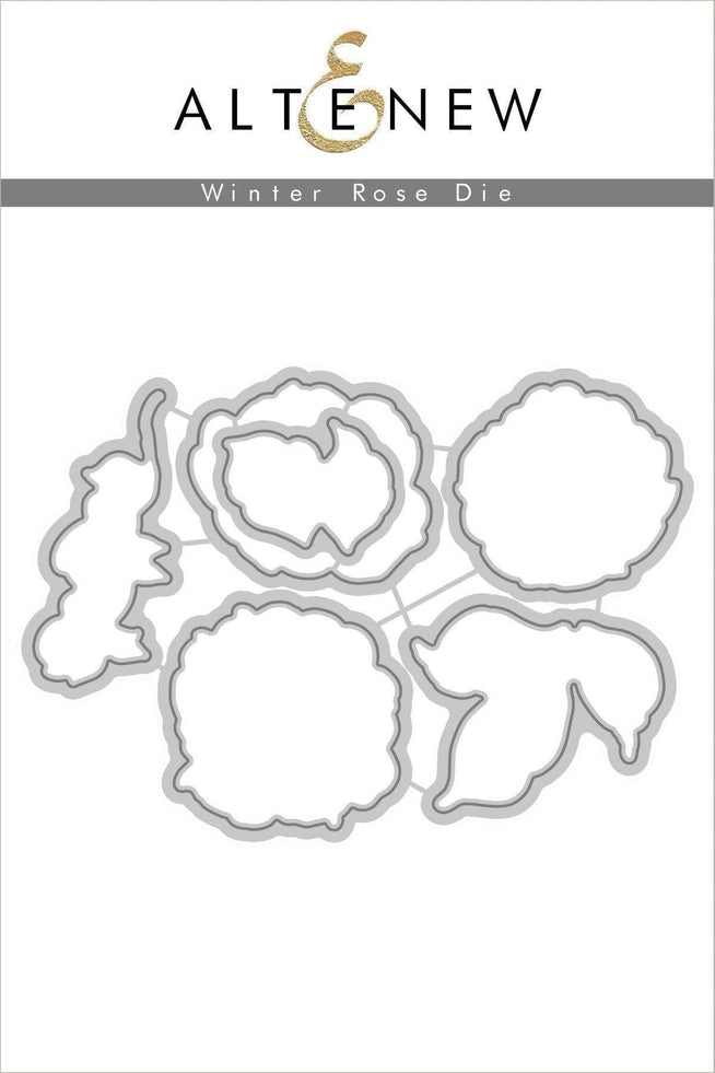 Altenew Stamp & Die Bundle Winter Rose Stamp & Die Bundle