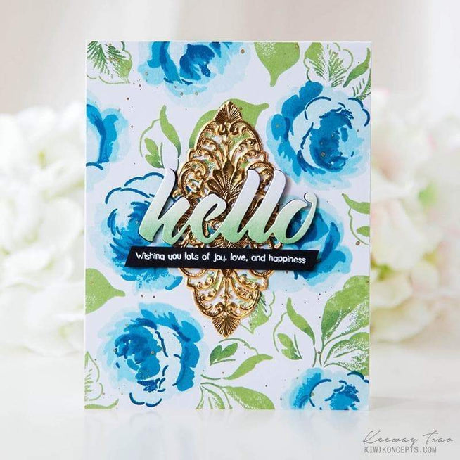 Altenew Stamp & Die Bundle Winter Rose Stamp & Die Bundle