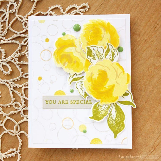 Altenew Stamp & Die Bundle Winter Rose Stamp & Die Bundle
