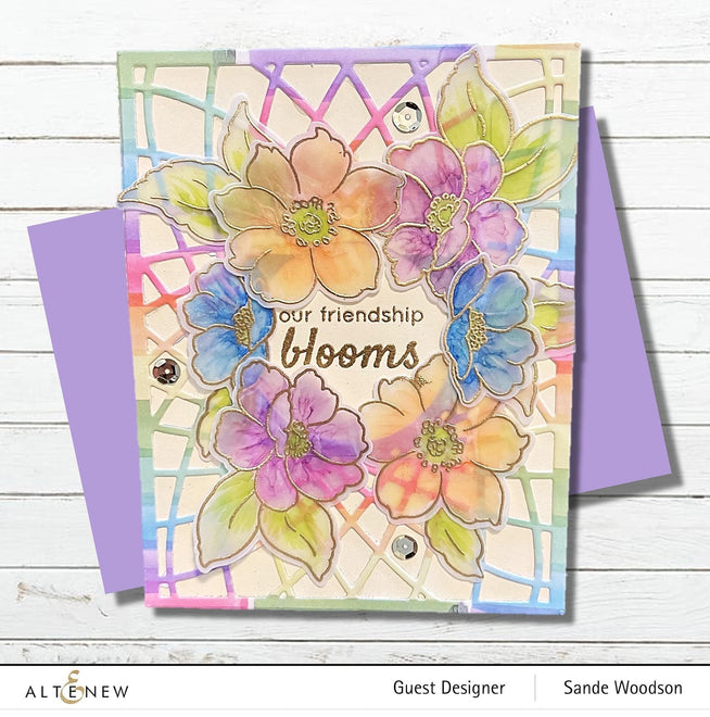 Altenew Stamp & Die Bundle Wispy Joy Stamp & Die Bundle