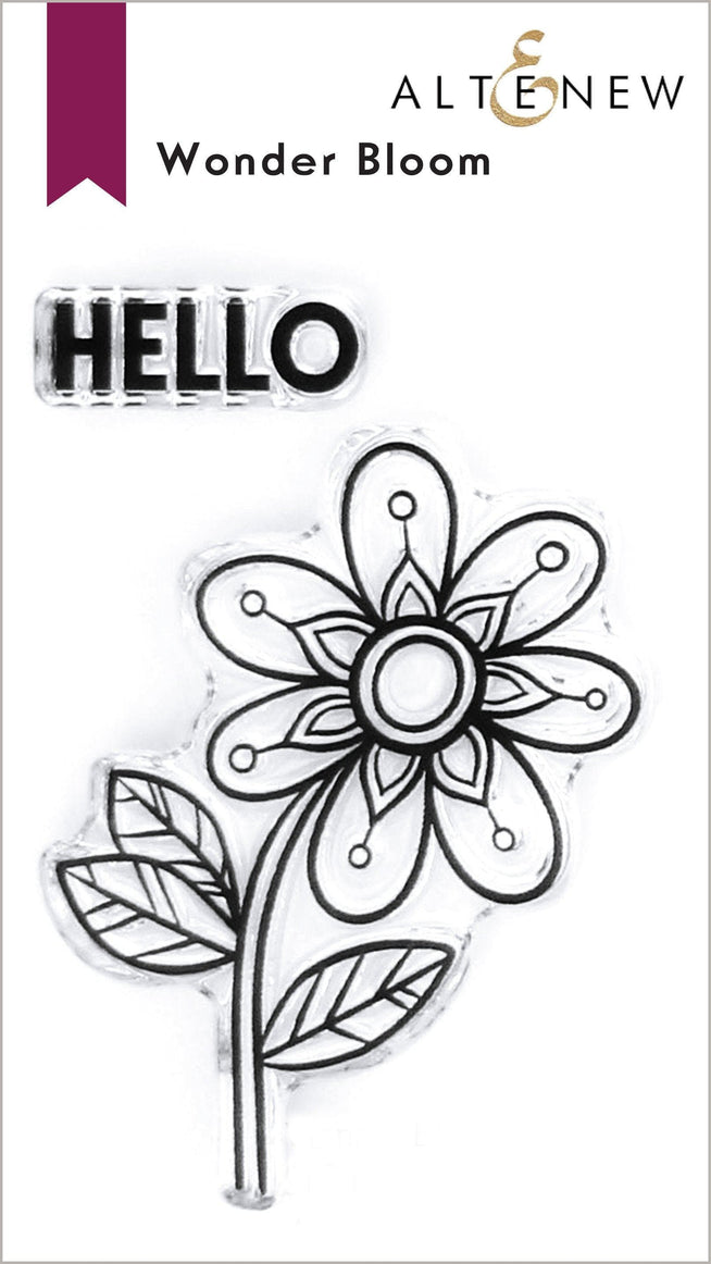 Altenew Stamp & Die Bundle Wonder Bloom Stamp & Die Bundle