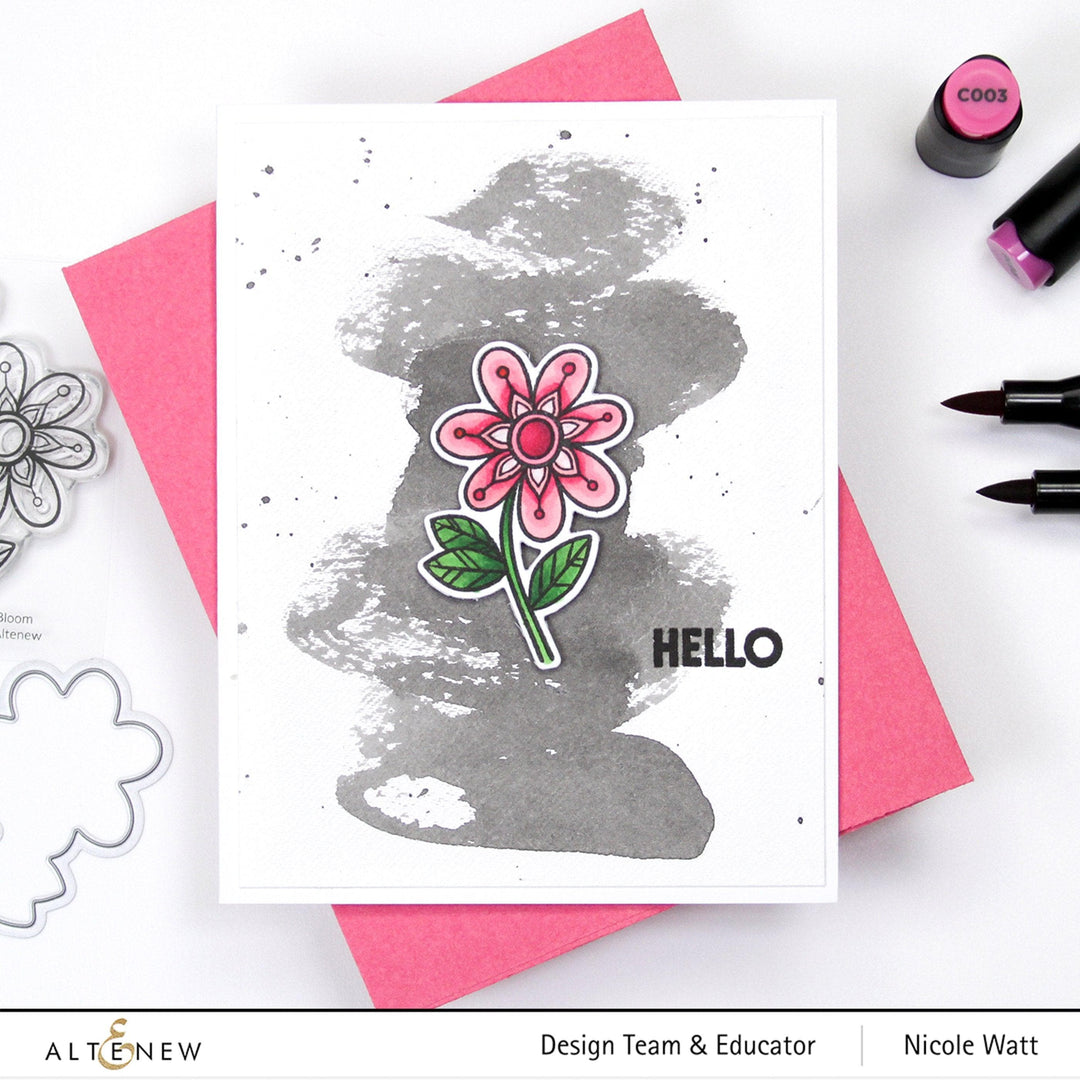 Altenew Stamp & Die Bundle Wonder Bloom Stamp & Die Bundle