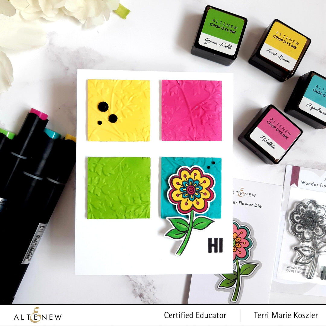Altenew Stamp & Die Bundle Wonder Flower
