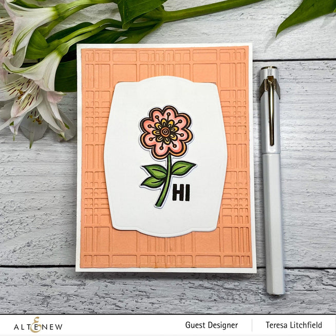 Altenew Stamp & Die Bundle Wonder Flower