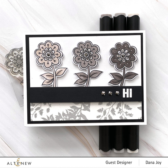 Altenew Stamp & Die Bundle Wonder Flower